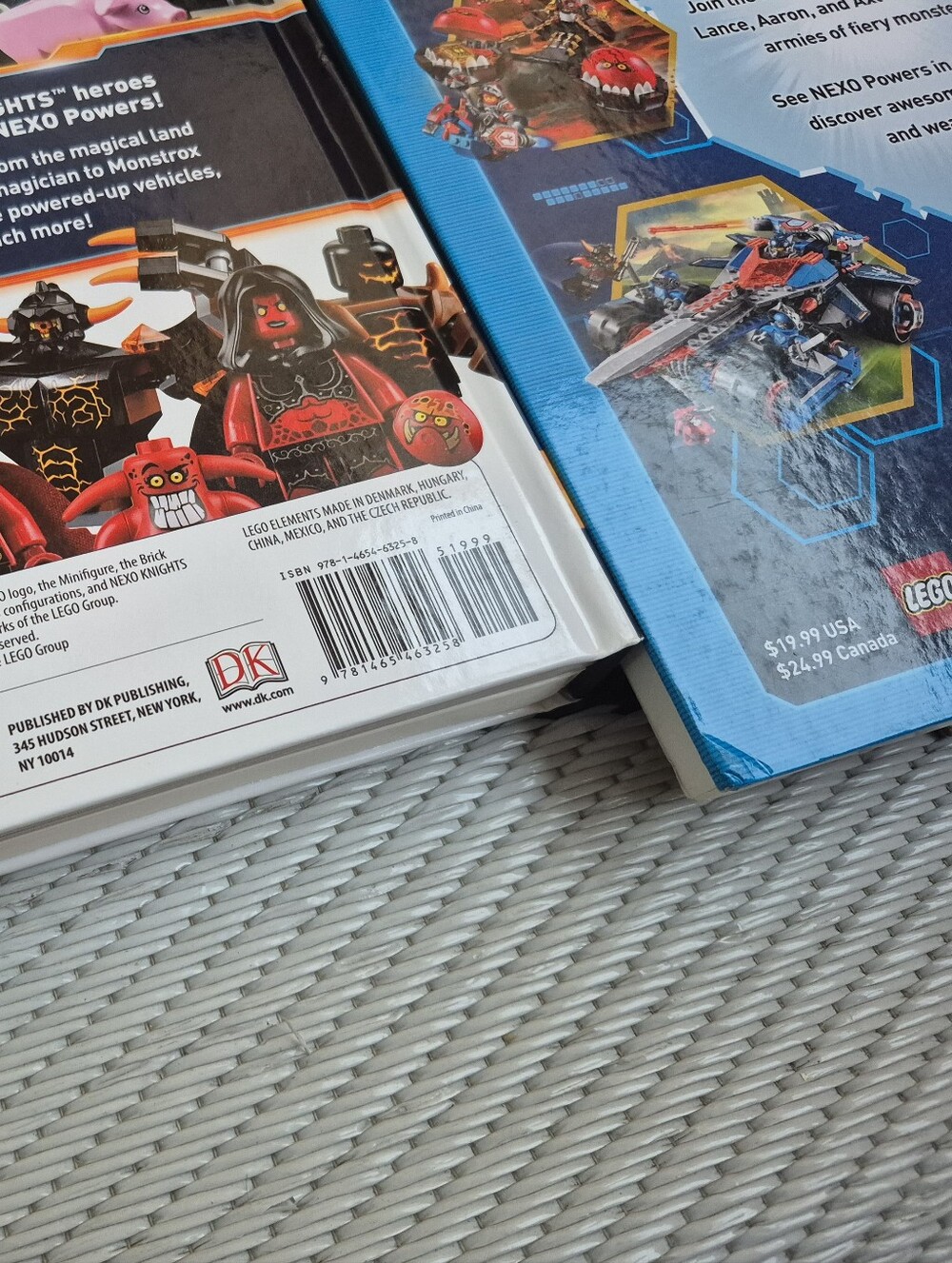 Two LEGO Nexo Knights Books With Minifigures - Picture 7 of 9